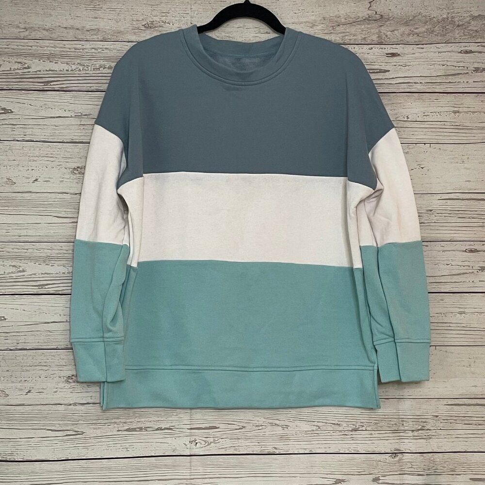 Unbranded Colorblock Pullover Sweatshirt Size L‎